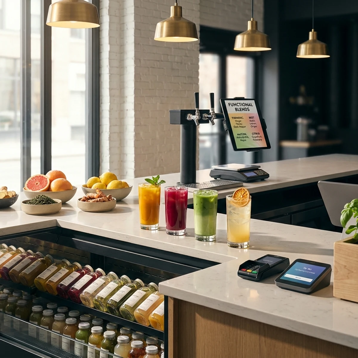 Functional Caf\u00e9s and Beverage Lines: Designing Gut-Healthy Drink Menus with 70%+ Margins