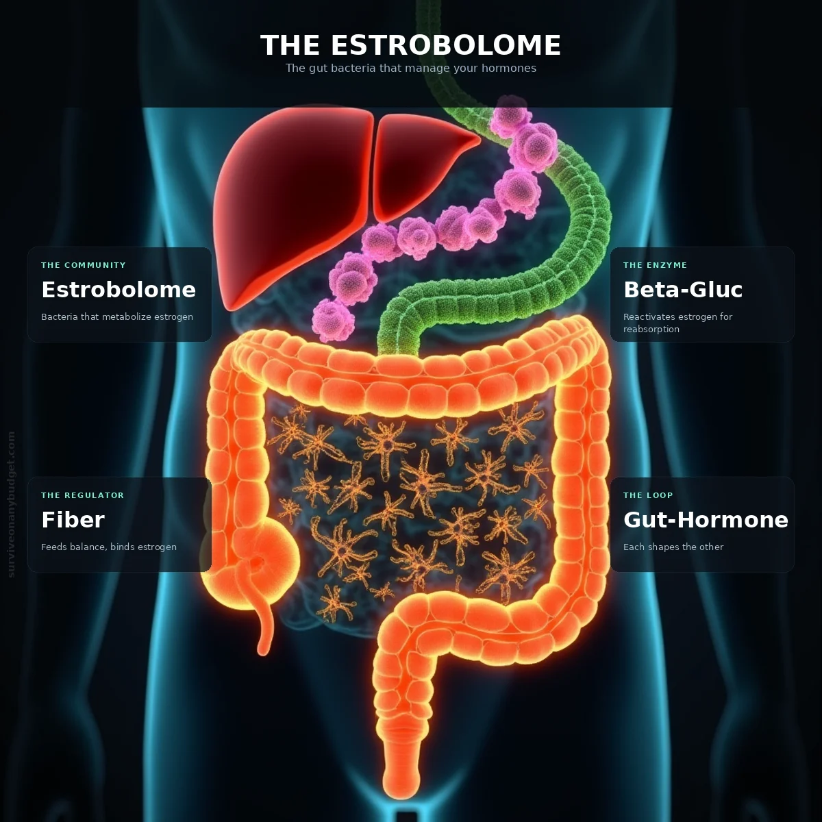 The Estrobolome: How Imbalanced Gut Bacteria Recirculate Hormones and Disrupt Energy