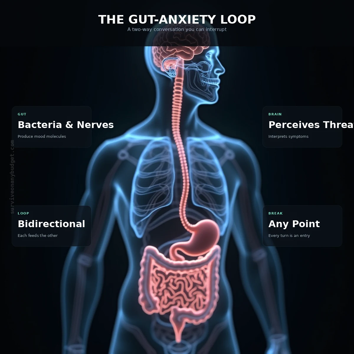 The Gut-Anxiety Loop: Breaking the Biological Feedback Cycle