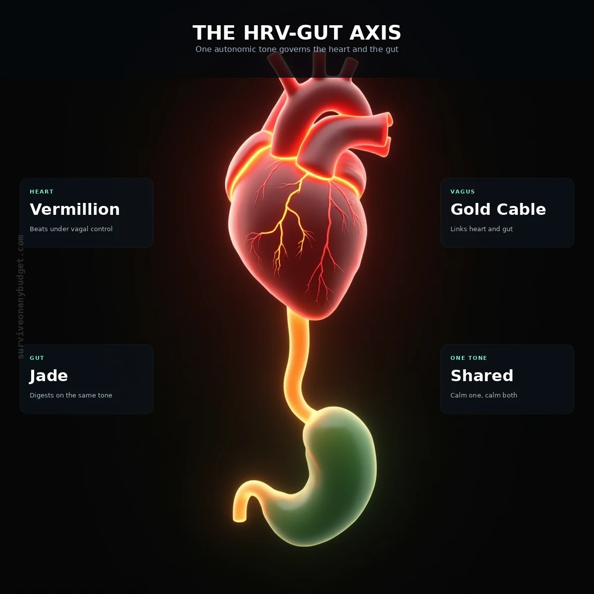 Heart Rate Variability (HRV) and the Gut: How Autonomic Tone Predicts Digestive Health