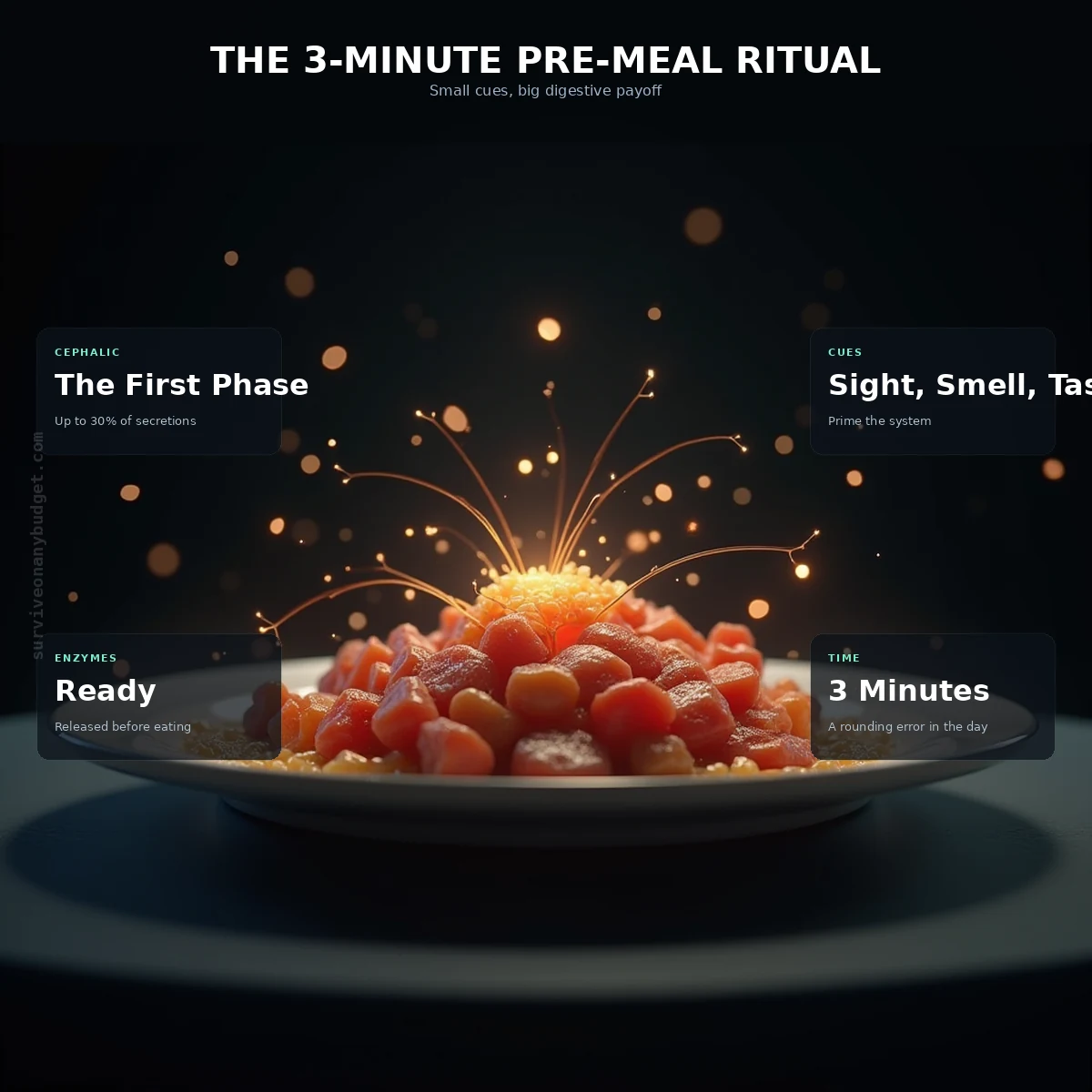 3-Minute Pre-Meal Rituals to Trigger Digestive Enzymes